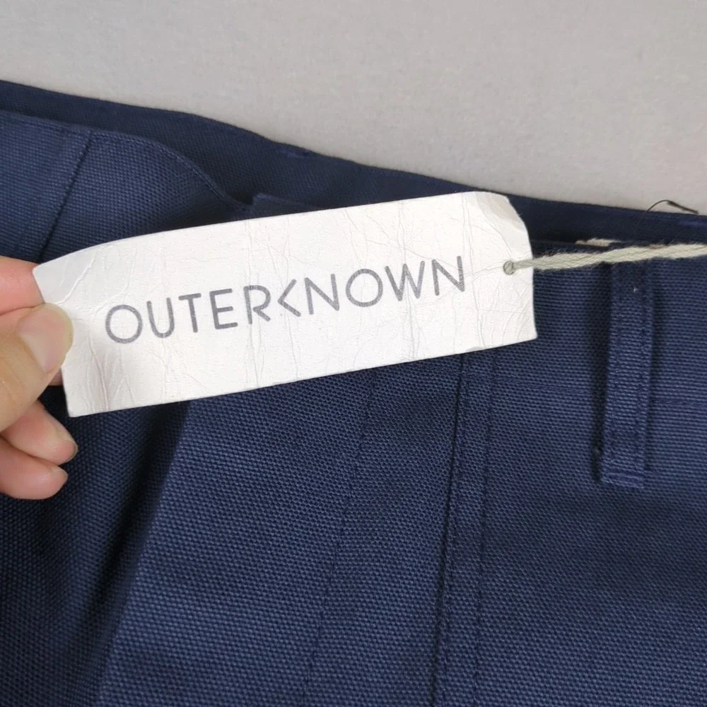 Outerknown Montana Pants Mens 34x29 Navy Blue Outdoor Utility Relaxed Fit NWT